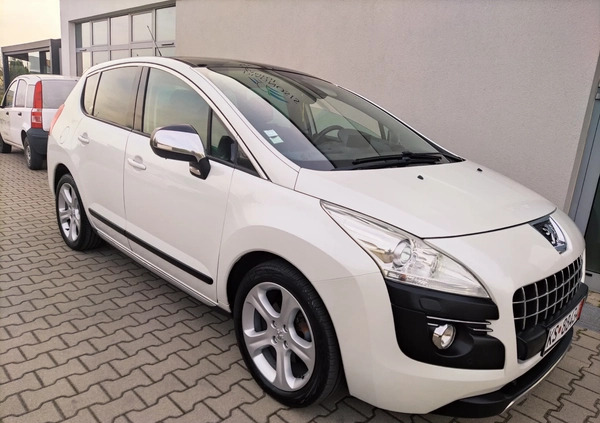 Peugeot 3008 cena 32000 przebieg: 230000, rok produkcji 2012 z Poznań małe 781